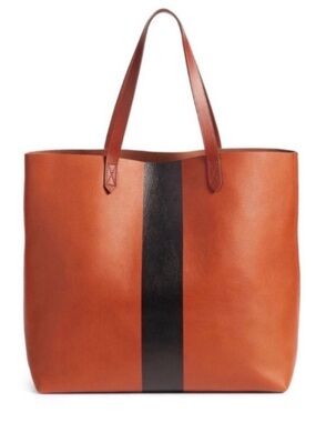 Madewell Transport Pinstripe Tote (Large)